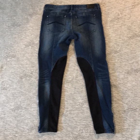 Armani Exchange jean leggings riding style, zipper leg - Picture 3 of 6